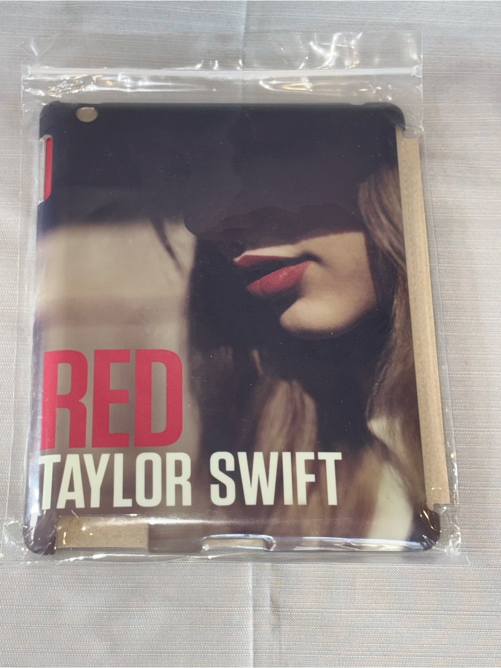 Taylor Swift Red Album Tablet Case - Red